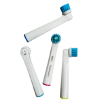 3 Pieces Replacement Electric Toothbrush Heads for Oral-B EB17D Soft Bristles, Deep Clean - Image 4