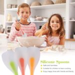 Heat Resistant Silicone Spoon Kitchen Spatula 1 piece 27cm Frying Pan for Non-Stick Cookware - Image 2