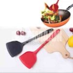 Multifunctional Non-Stick Cooking Silicone Spatula, Fry Pan Turner Anti Scratch Heat-resistant Non-stick Pan Shovel Egg Fish Frying Pan Scoop, Fried Showel Cooking Utensil - Image 4